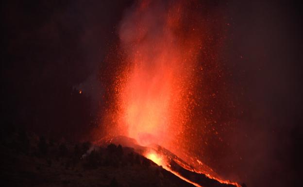 El cielo tembló: era el volcán