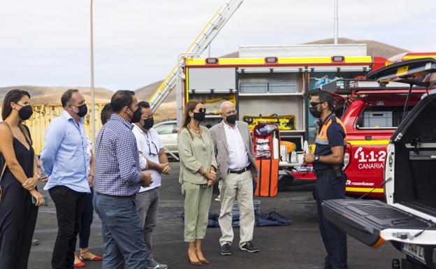 22 años para renovar la flota del parque de bomberos de La Oliva