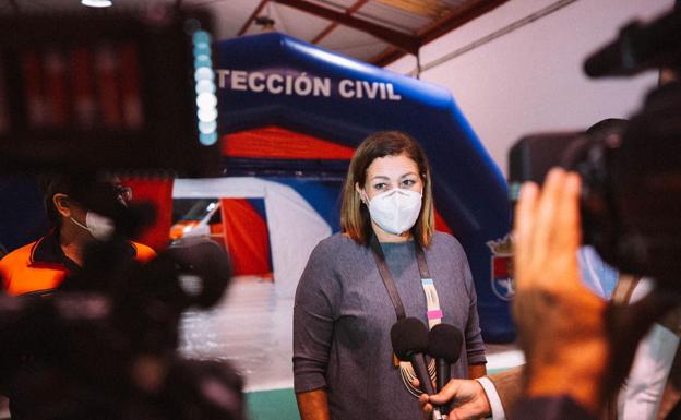 Arrecife recoge ayuda para los palmeros