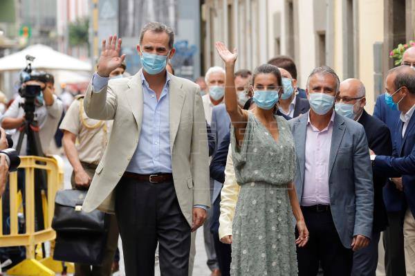 Los Reyes viajan mañana a La Palma para estar con los afectados