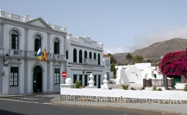 Haría, con La Palma