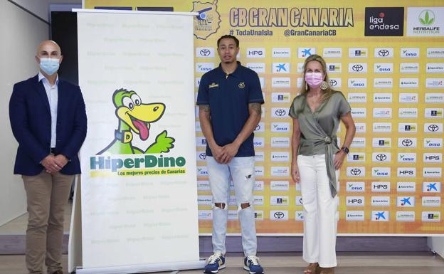HiperDino vuelve a apoyar al Club Baloncesto Gran Canaria durante la temporada 2021 -2022