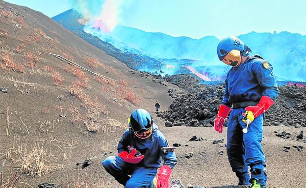 El IGME pide ayuda a la ciudadanía para tomar muestras de la ceniza