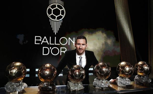 Leo Messi fue el último ganador del Balón de Oro. 