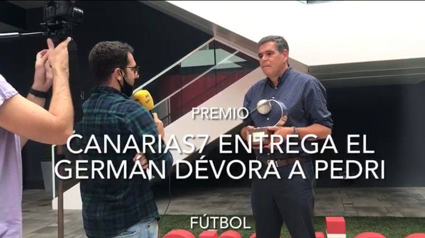 CANARIAS7 y la UD Las Palmas rinden tributo a Pedri
