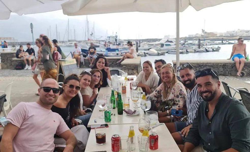Belen Esteban ya está en La Graciosa para la boda de Anabel Pantoja
