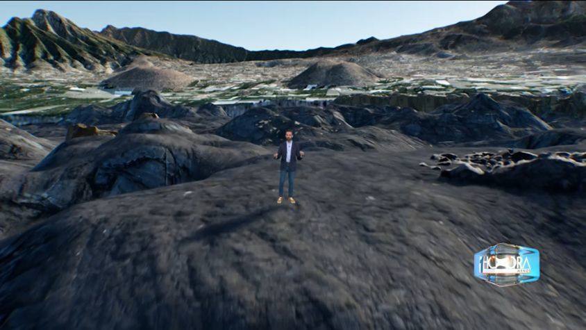 'Una hora menos' sigue divulgando en Televisión Canaria como evoluciona el volcán