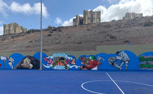 Jinámar se inunda de colores de pertenencia