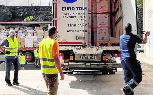 Los palmeros, más fuertes que el volcán