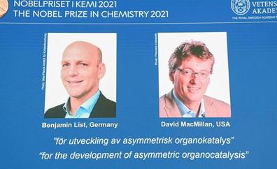 Los padres de la organocatálisis asimétrica ganan el Nobel de Química 2021