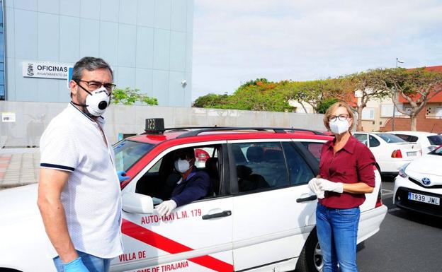 San Bartolomé dejará hasta diciembre las terrazas exprés y restablece el servicio del taxi al 100%