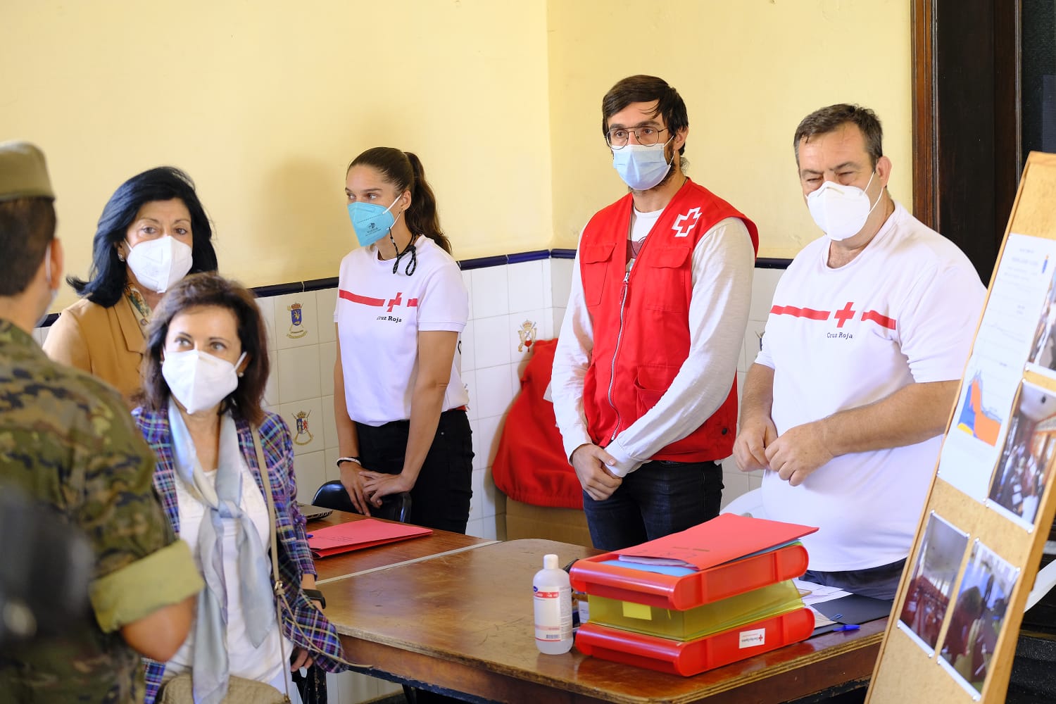 Visita de Margarita Robles a La Palma