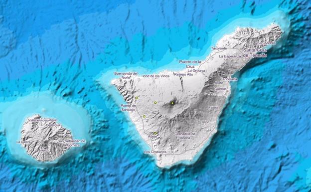 El IGN registra un terremoto de 1.2 en Adeje