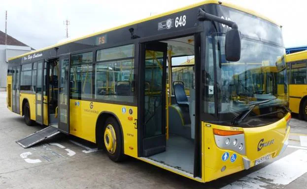 Los usuarios de autobuses en Canarias aumentan un 8,1%