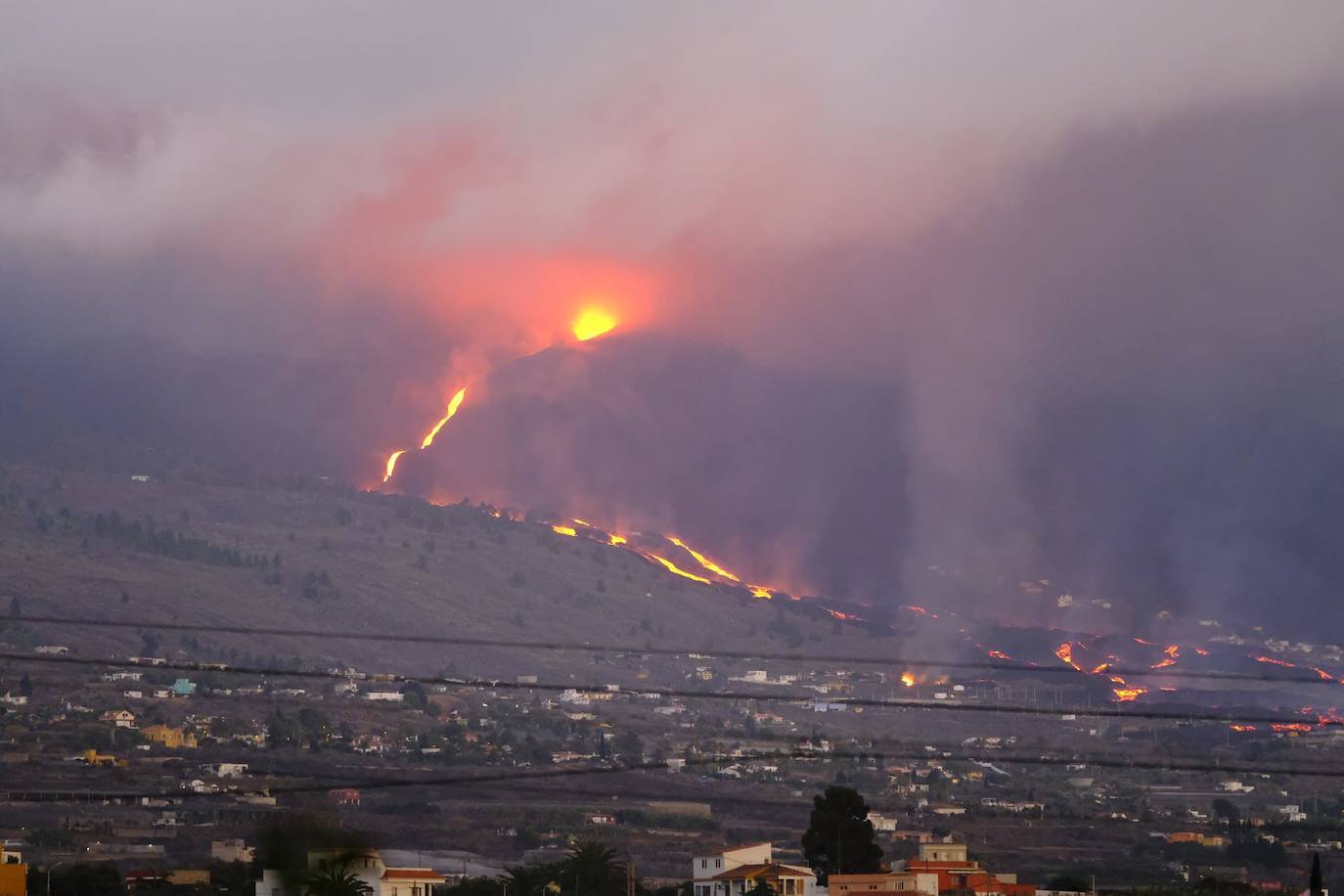 La realidad del volcán
