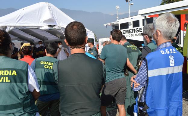 Nuevos equipos de medición de gases para los efectivos desplegados en La Palma