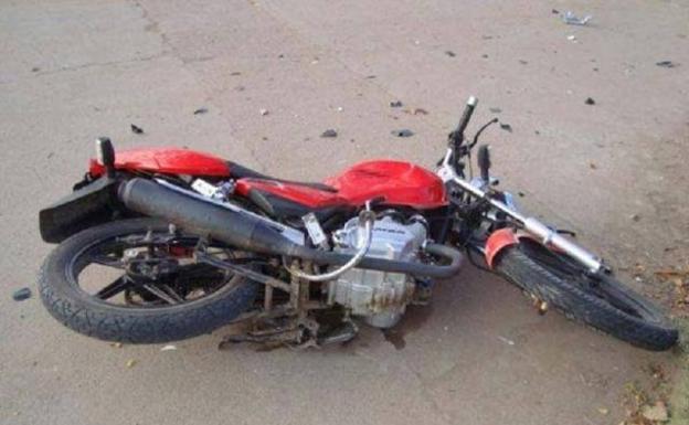 Un motorista resulta herido al sufrir una caída en La Matanza