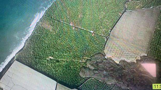 La segunda colada está a 30 metros del mar y obligará a nuevos desalojos