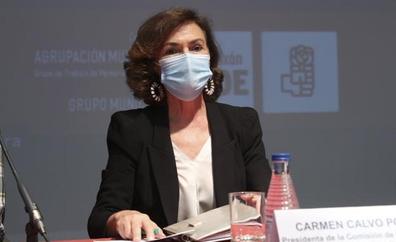 Carmen Calvo: «No tiene sentido que se prohíban los toros»