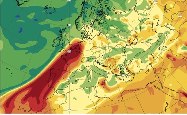 Los penachos de dióxido de azufre emitidos por el volcán llegan al Caribe