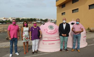 El Cabildo se suma a la campaña 'Recicla vidrio por ellas' que impulsa Ecovidrio con dos iglús