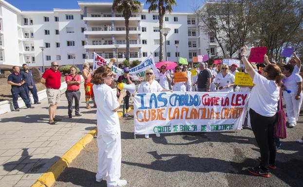 El bienestar va por plantas en la residencia de Taliarte