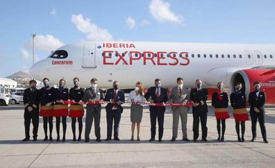 'Lanzarote', nuevo avión de la flota de Iberia Express