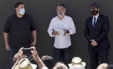 Puigdemont y Cuixart se conjuran para «volver a hacerlo»