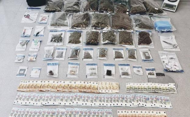 Desmantelado un club de fumadores que vendía marihuana y hachís
