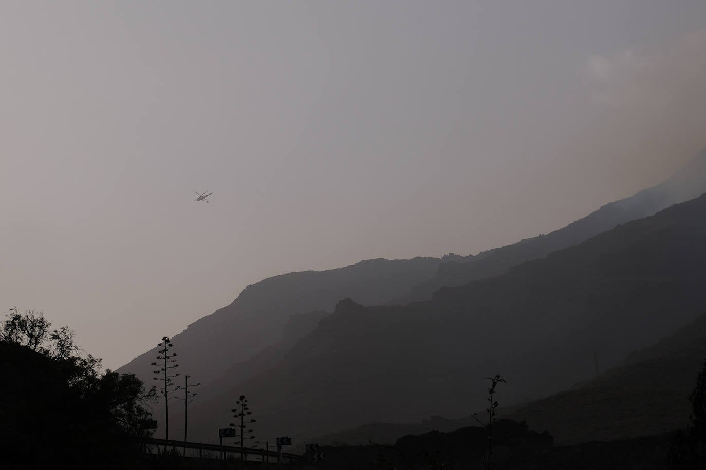Fallece un hombre tras caerse por un barranco en La Aldea