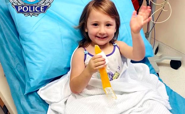 Encuentran con vida a la niña desaparecida en Australia hace 18 días