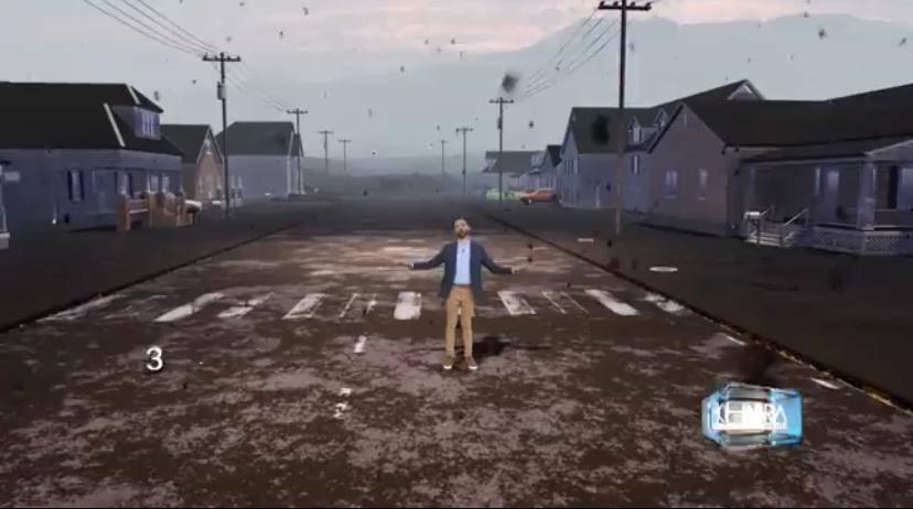 Vídeo: La ceniza que cae en Los Llanos de Aridane con realidad aumentada