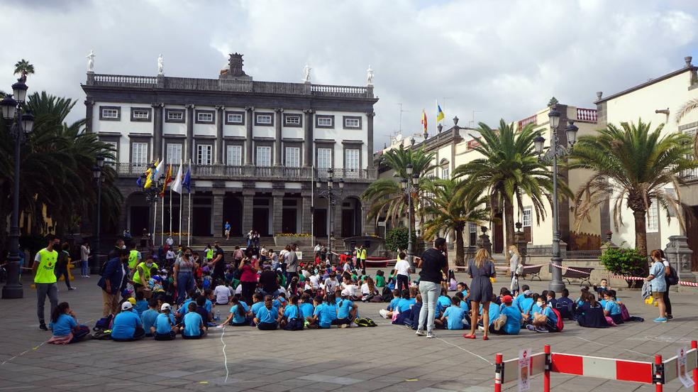 Las Palmas de Gran Canaria presenta el proyecto 'Juegos de Ayer y Hoy'