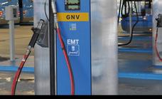 El gas natural supera ya al diésel en el transporte público