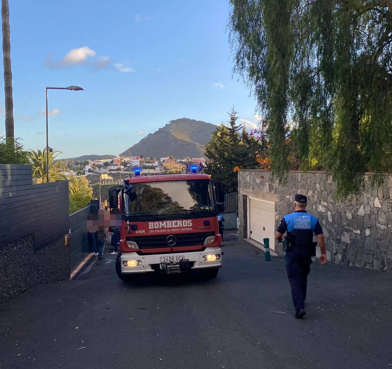Incendio en un centro que acoge a menores en Marzagán