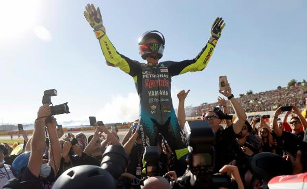 Rossi: «Ha sido una trayectoria divertida, asombrosa y muy competitiva»