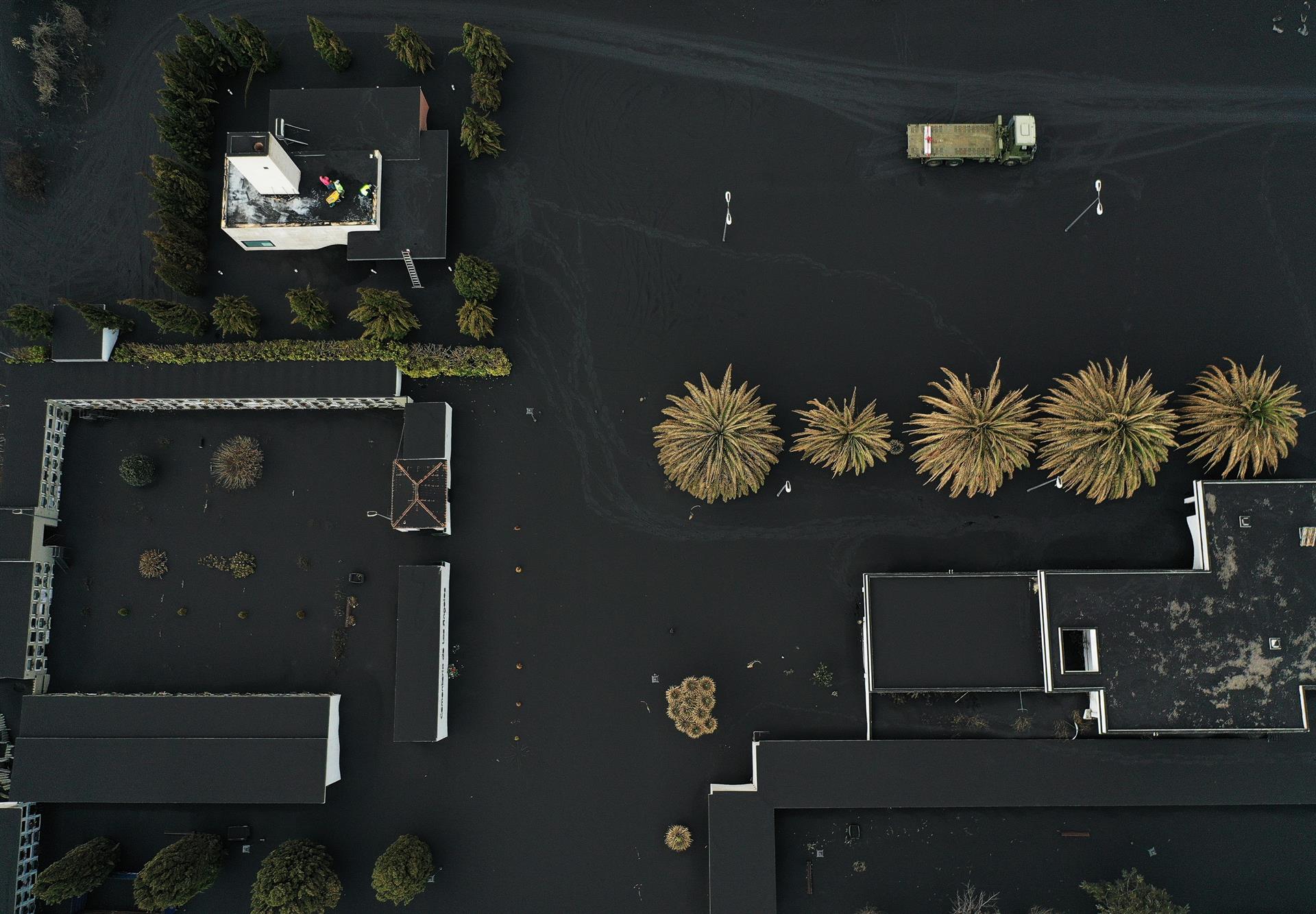 La lava ya ha sepultado 1.042 hectáreas