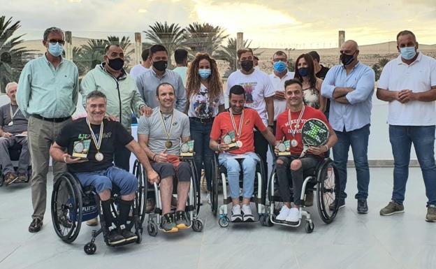 Pájara, pionera del deporte inclusivo del pádel en silla de ruedas