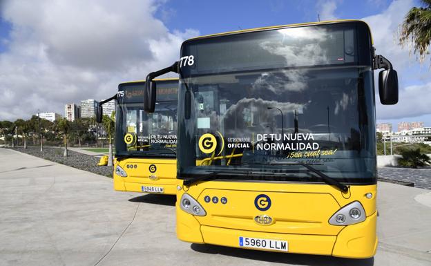 La Autoridad Única impone unos servicios mínimos del 60% en la huelga de Guaguas