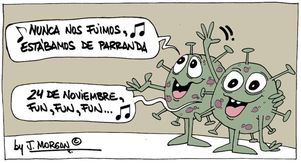 El humor de Morgan de este miércoles 24 de noviembre