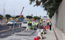 La obra de la calle de conexión de Siete Palmas con San Lázaro terminará el 20 de diciembre