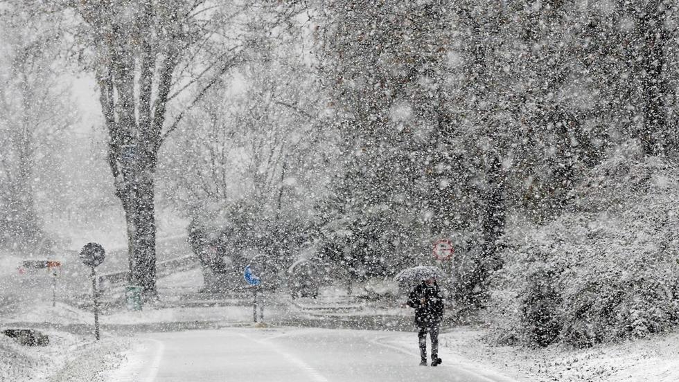 Activan alerta por nieve en 7 provincias