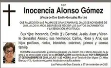 Inocencia Alonso Gómez