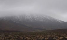 Primera nevada en el Teide