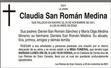 Claudia San Román Medina