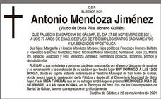 Antonio Mendoza Jiménez