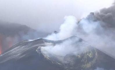 Cierran todos los accesos a la zona del volcán por la mala calidad del aire