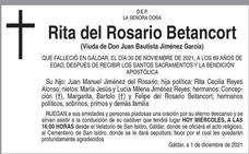 Rita del Rosario Betancort