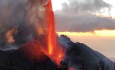 El terreno se eleva 6 centímetros en las proximidades del volcán de La Palma