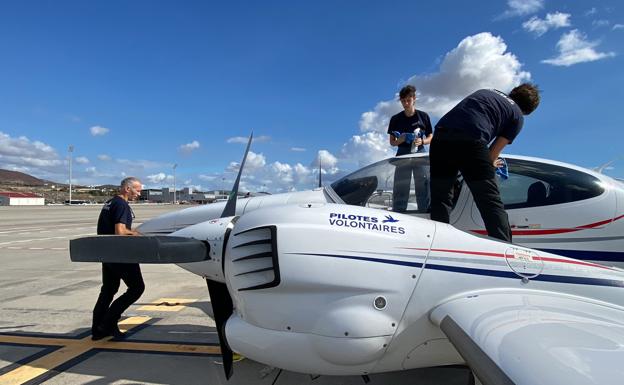 Pilotes Volontaires se suma a las reivindicaciones de Salvamento